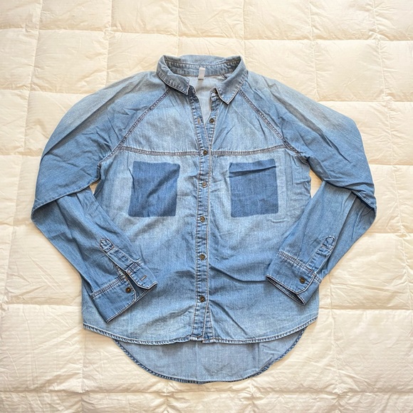 Xhilaration Tops - Denim Button Up